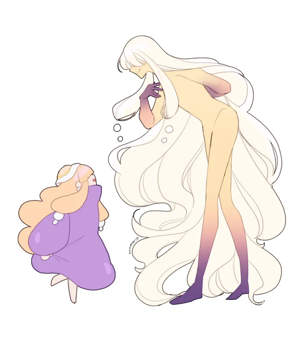 Orion when they were still their star form Meissa ✨

I imagine they shrunk considerably after crash landing (considering the actual star Meissa is bigger than the sun) so theyre much much smoler now :3c 

and yes, theyre genderless in both forms!
#stargazersona #stargazers 