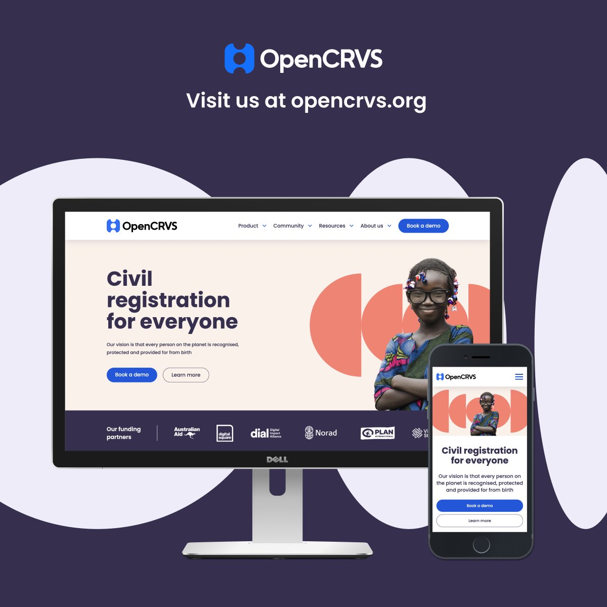Our new website is now live. Go to opencrvs.org and check out the newly added sections on ✅#productfeatures ✅#community ✅#resources and so much more on how OpenCRVS can help you achieve your #CRVS #goals.