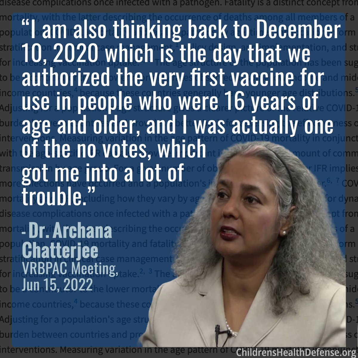 ChildrensHD's tweet photo. 🤔 Are we getting a glimpse of how voting works in these committees? In trouble with who, Dr. Chatterjee❓
@US_FDA? @CDCgov? @WHO?
Or the media? Or the #PharmaCartel? What master do you serve❓
DO YOUR JOB‼️ #VoteNoFutureFramework + YES to proper testing https://t.co/8ncdVwmr3O