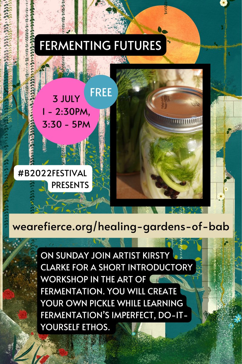 fiercefestival's tweet photo. FROM SATURDAY: Healing Gardens at Selfridges

Customers are invited to explore a variety of exhibitions, workshops, DJs and live performances throughout July and it’s all totally free.

Book your FREE tickets: https://t.co/aX39VMlCl6

#HealingGardensOfBab
#b2022festival https://t.co/2drmvUHS1B