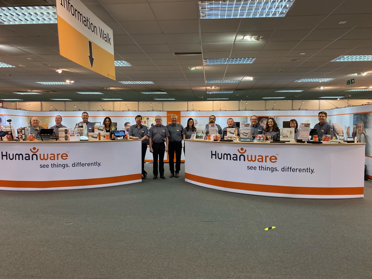 HumanWare's tweet photo. The entire Humanware UK team is at Sight Village Central in Solihull. Come and see us today: drop by our technical repair desk or come and see the full range of HumanWare products.
#Accessibility #A11y #VI #PartialSight #Blind #SightVillage #AT #assistiveTech #disability https://t.co/8TuxwsrumI