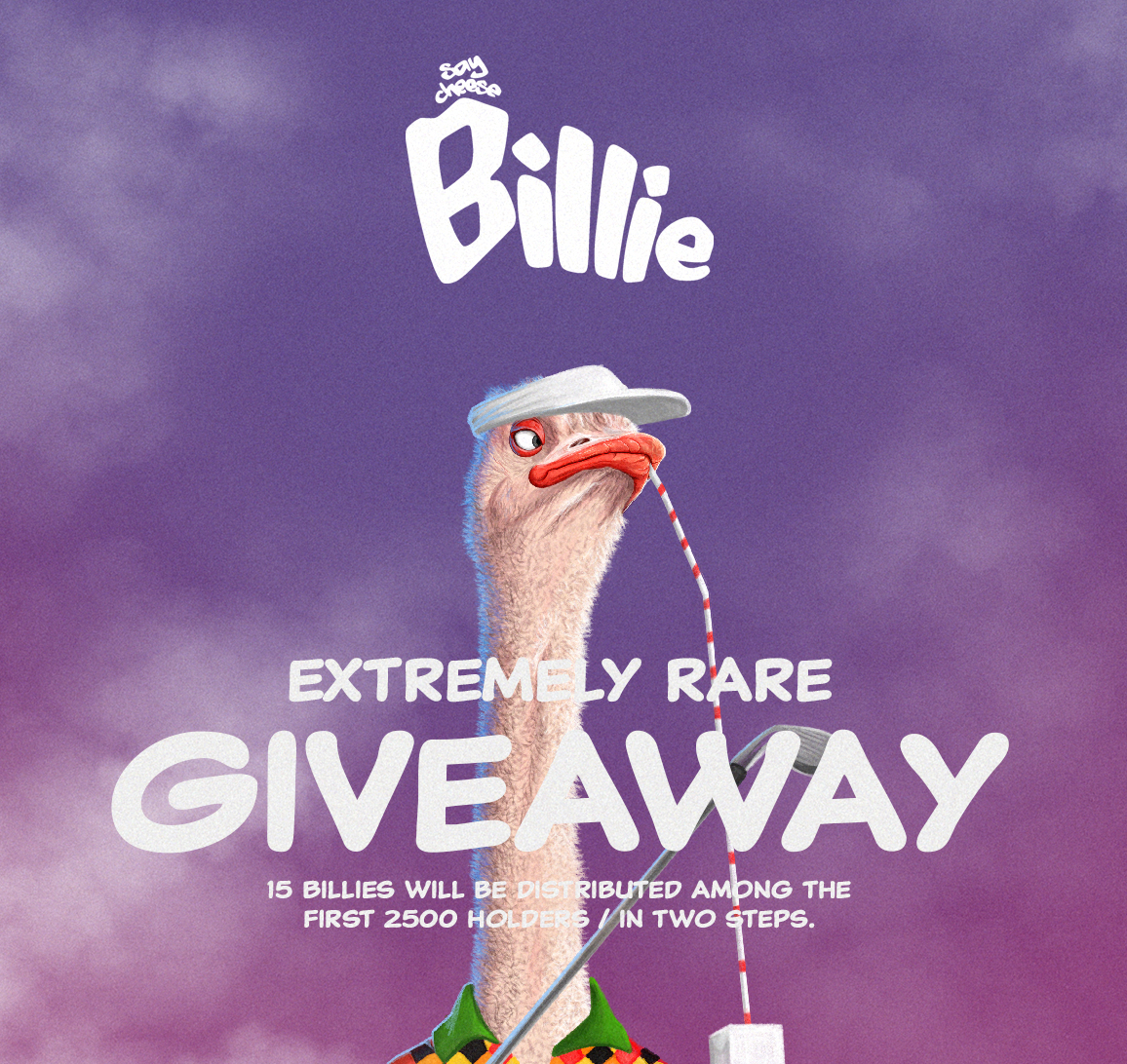 Play the game and GM, fam!

Say 🧀 Billie on <a href="/opensea/">OpenSea</a>
opensea.io/collection/say…

#nft #nfts #nftart #art #NFTCommunity