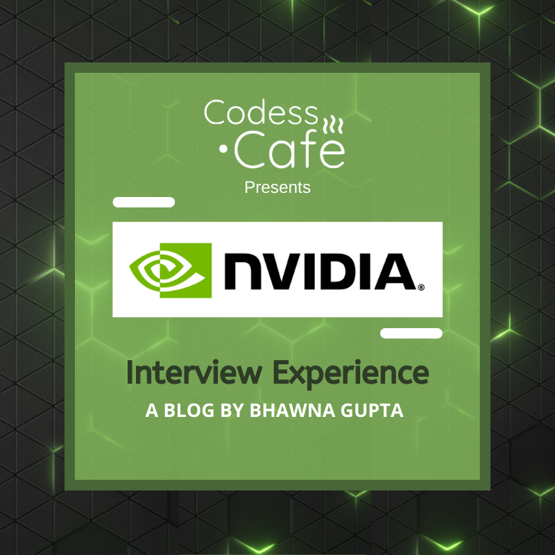 New Blog alert!! ✨

Through this week's blog, Bhawna Gupta would be sharing her 6 month NVIDIA SWE Internship experience in detail with us. 👩‍💻 We hope you find the blog helpful! 

Article Link: medium.com/codess-cafe/my…