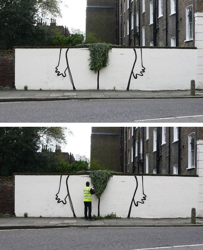 Trimming the bikini line between Art and Nature.