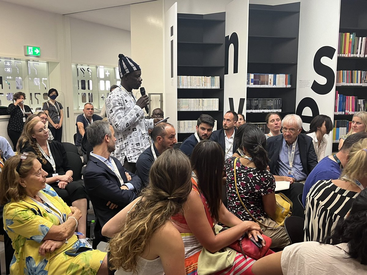 epps_minna's tweet photo. First genuine interactive dialogue experienced so far at UNOC! “Different definition and different directions. Blue economy says inclusive, we fair competitive exclusion” from fisher #BlueFear https://t.co/lsFsjv67dS