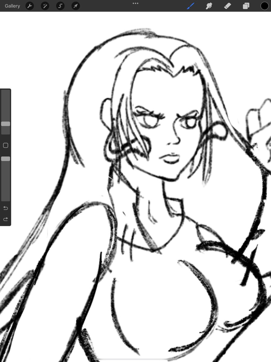 billybrushes's tweet photo. Boa 

#WIP #boahancock #ONEPIECE #manga #anime https://t.co/G1cBXktnuc