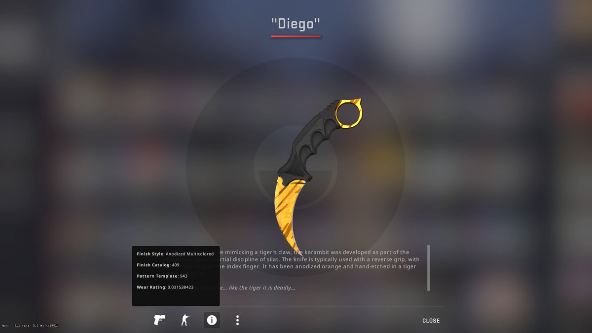 hobshy's tweet photo. KARAMBIT TIGER TOOTH FN GIVEAWAY ($940)! 🔥📦
FOLLOW @Afromnazareth 
FOLLOW @hobshy
RETWEET + TAG FRIENDS 🥳❤️
Rolling the winner in 5 days, good luck! 🍀 https://t.co/sR0Tz8BsNr