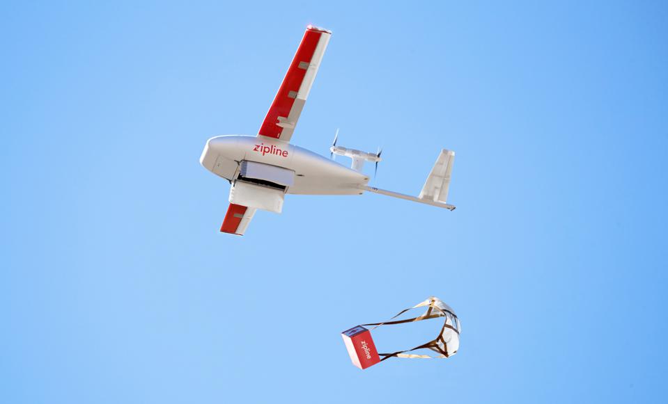 Health Via Drone: Zipline Now Delivering Medicine Via Fixed-Wing Drones In North Carolina