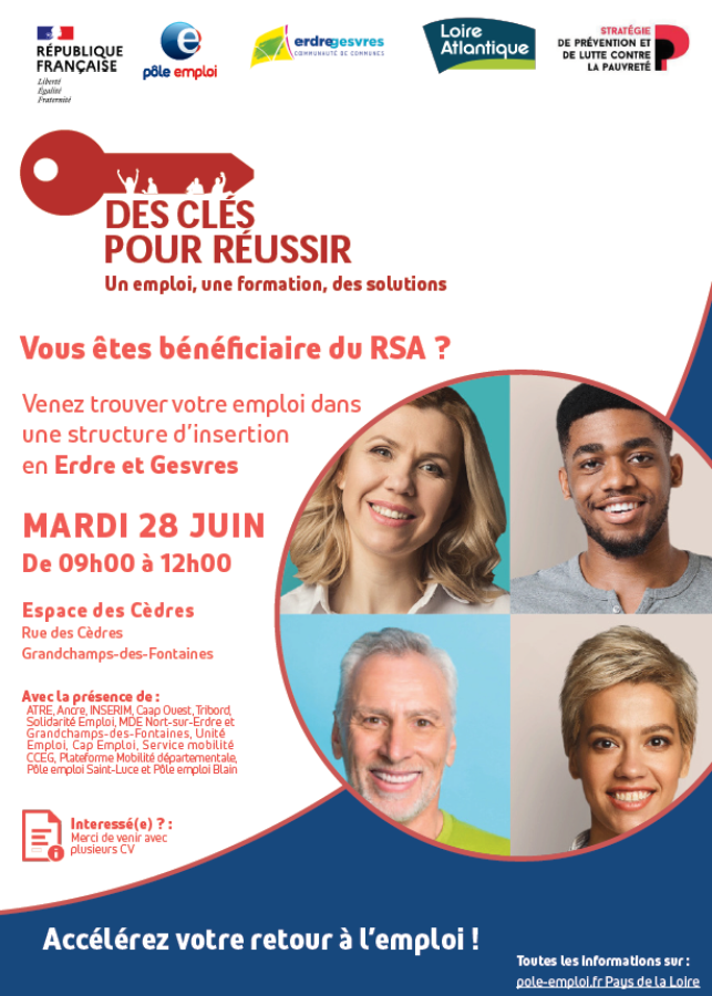 Patbreiz35's tweet photo. Des clés pour réussir #blain une belle action avec la Maison de l'Emploi de Grandchamp-des-Fontaines et @pole_emploi #TousMobilisé pour accélérer le retour à l'emploi des bénéficiaires du RSA
10 Partenaires mobilisés https://t.co/jeRu0RG4nX