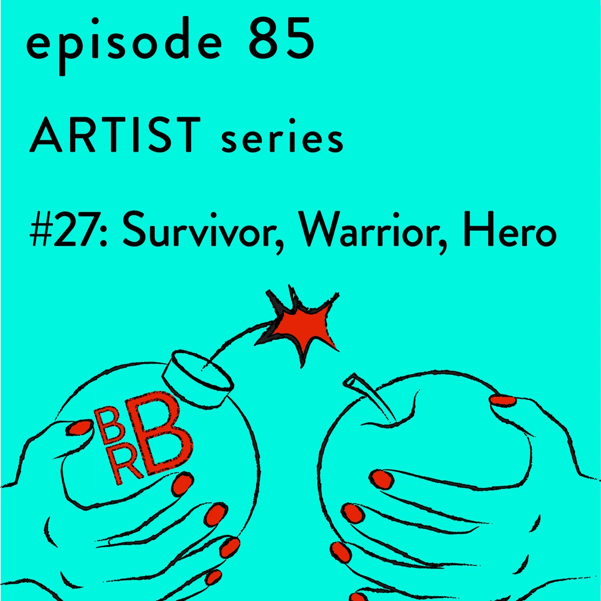 BadRightBreast's tweet photo. episode 85
Artist Series #27 - Survivor, Warrior, Hero
When those words are told to you, that you are those words...well, sometimes those words just sit there.   Difficult, sometimes impossible to digest.  
#artistswithcancer #surivivor #warrior #hero https://t.co/3lANzumkYs