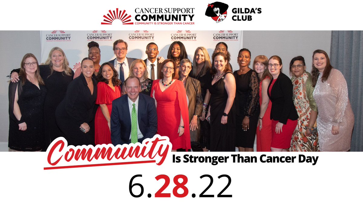CancerSupportHQ's tweet image. Today is Community is Stronger than Cancer Day! Help us spread the word that CSC, Gilda&apos;s Clubs and healthcare partner locations are here to help! #CelebrateCSCGC #CommunityisStrongerThanCancer. 
To find a location near you, call 1-888-7933-9355 or go to bit.ly/CelebrateCSCGC.
