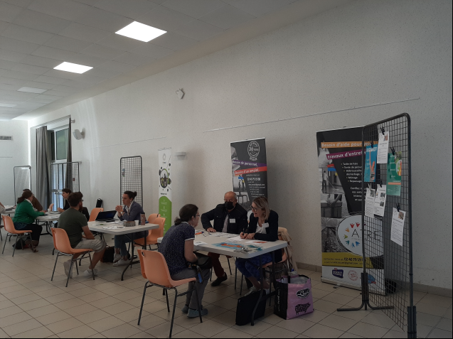 Des clés pour réussir #blain une belle action avec la Maison de l'Emploi de Grandchamp-des-Fontaines et @pole_emploi #TousMobilisé pour accélérer le retour à l'emploi des bénéficiaires du RSA
10 Partenaires mobilisés