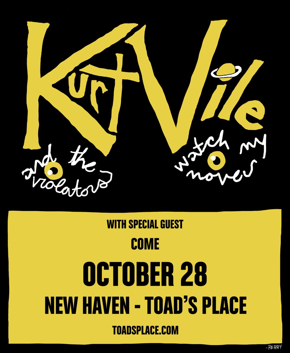 Kurt Vile and the Violators are heading to @toadsplace this October, tickets on sale Thursday at 10 AM: etix.com/ticket/p/84676…