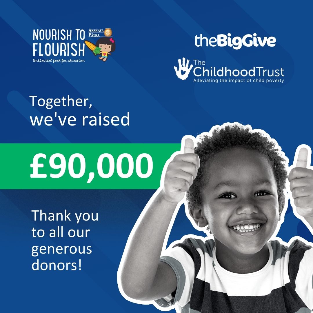 WE DID IT! 🎉  <a href="/ChildhoodTrust/">@Childhoodtrust</a> &amp; <a href="/BigGive/">Big Give</a> TY! These Funds that will go a long way to restore hope, health, &amp; happiness via hot nutritious meal to tens of thousands of disadvantaged #children in #London this summer and for the year ahead.  💙 #ChampionsForChildren2022