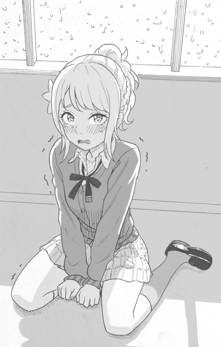 そんな……部室棟のヒーローの宮下さんが雷で腰を抜かしちゃうなんて……… 