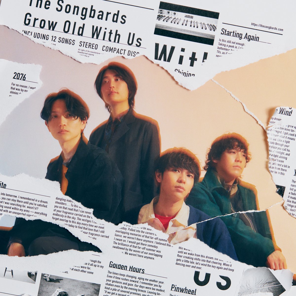 TheSongbards's tweet photo. 【お知らせ】
2nd Full Album
Grow Old With Us
本日リリース!
“Grow Old With Us” (Album Trailer)
https://t.co/I14qTepWtC
作品詳細&購入はこちら
https://t.co/LcKKtEXKB5
ダウンロード・ストリーミングはこちら
https://t.co/GwIRVhkehj
#TheSongbards
#GOWU https://t.co/zZVW1sRVXt