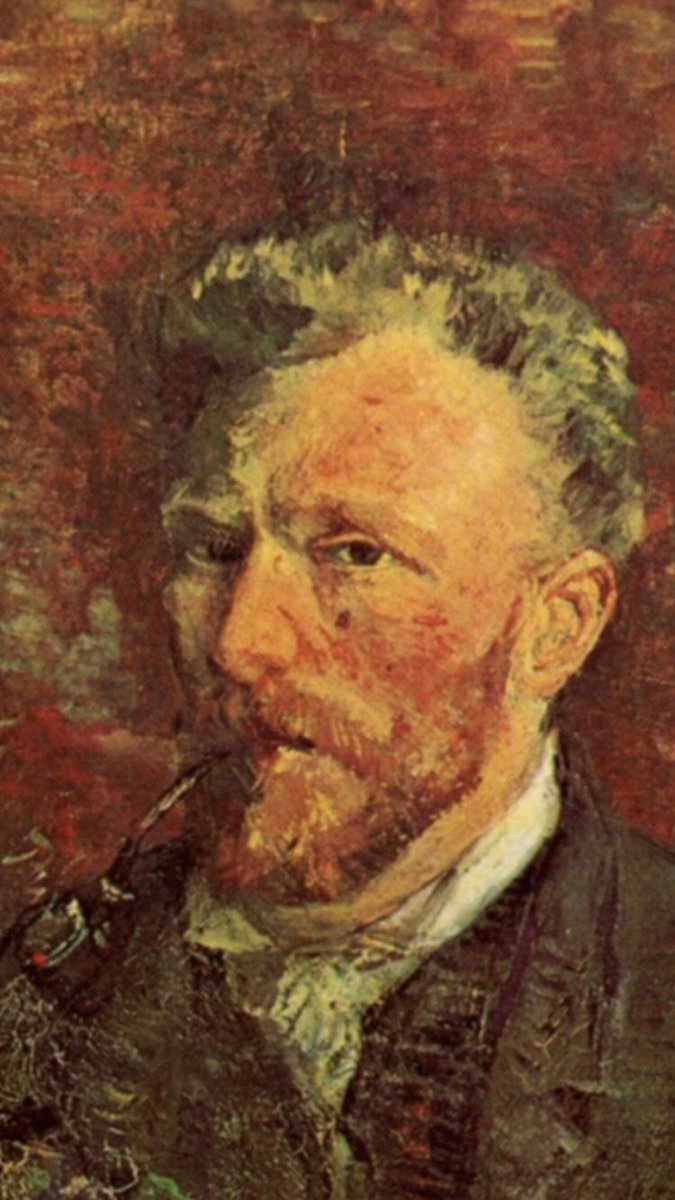 BowlWorks's tweet photo. Vincent van Gogh enjoying a bowl https://t.co/cktKpikljz