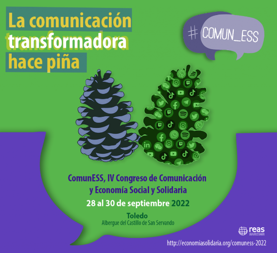 MES_Madrid's tweet photo. 🥁 Tachán-Tachán: Os presemos el retorno de #ComunESS, lo más puntero en #Comunicación y #EconomíaSolidaria.

Esta IV edición, tendrá lugar en #Toledo del 28 al 30 de septiembre. ¡Inscripciones abiertas!

https://t.co/FfIHUS8F7L

#ComunESS2022 allá vamos...🚀 https://t.co/wgeuiP5lyI