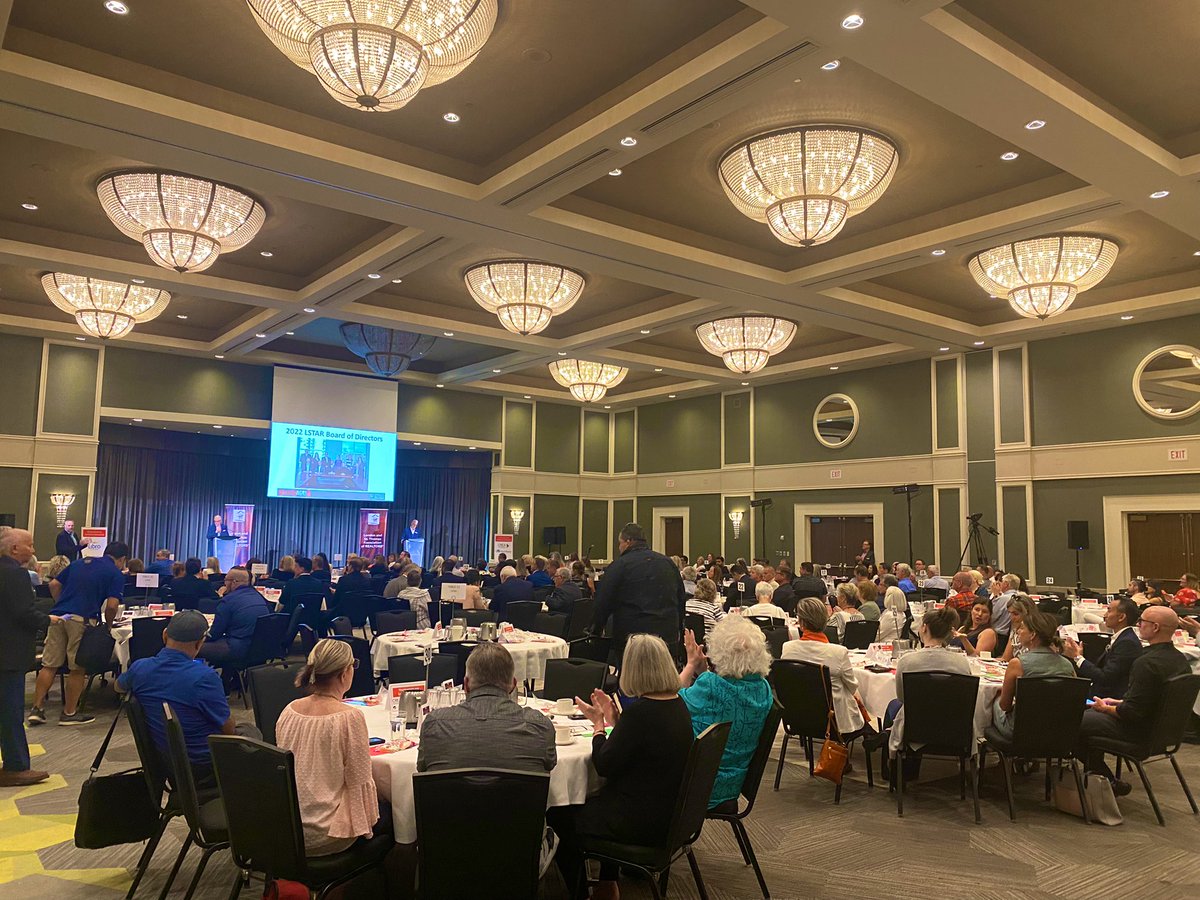 ChristyNicoleR's tweet photo. A full house at @lstartweets’ #AnnualGeneralMeeting this morning. It’s great to see everyone and the commitment to the Association and real estate industry. Let’s get to business! 🗳 #REALTOR #RealEstate https://t.co/WsYEXC0FiN