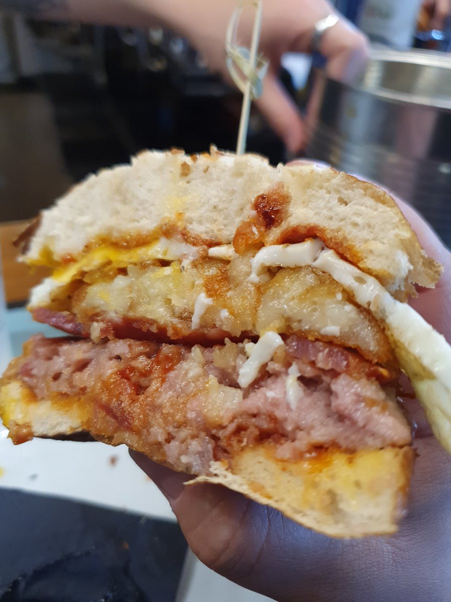 VatandFiddle (@vatandfiddle) on Twitter photo 📣FOOD SPECIAL 📣
here is our special breakfast burger-
Elsie Mo pork pattie, crispy back bacon, hash brown and fried egg. Served on our pretzel bun with a side of homemade chips.
Who said you can't have breakfast for lunch?
#RunnyEgg #BreakfastBurger <a href="/fryuppolice/">Daz Fuppin’</a> 📣FOOD SPECIAL 📣
here is our special breakfast burger-
Elsie Mo pork pattie, crispy back bacon, hash brown and fried egg. Served on our pretzel bun with a side of homemade chips.
Who said you can't have breakfast for lunch?
#RunnyEgg #BreakfastBurger <a href="/fryuppolice/">Daz Fuppin’</a>