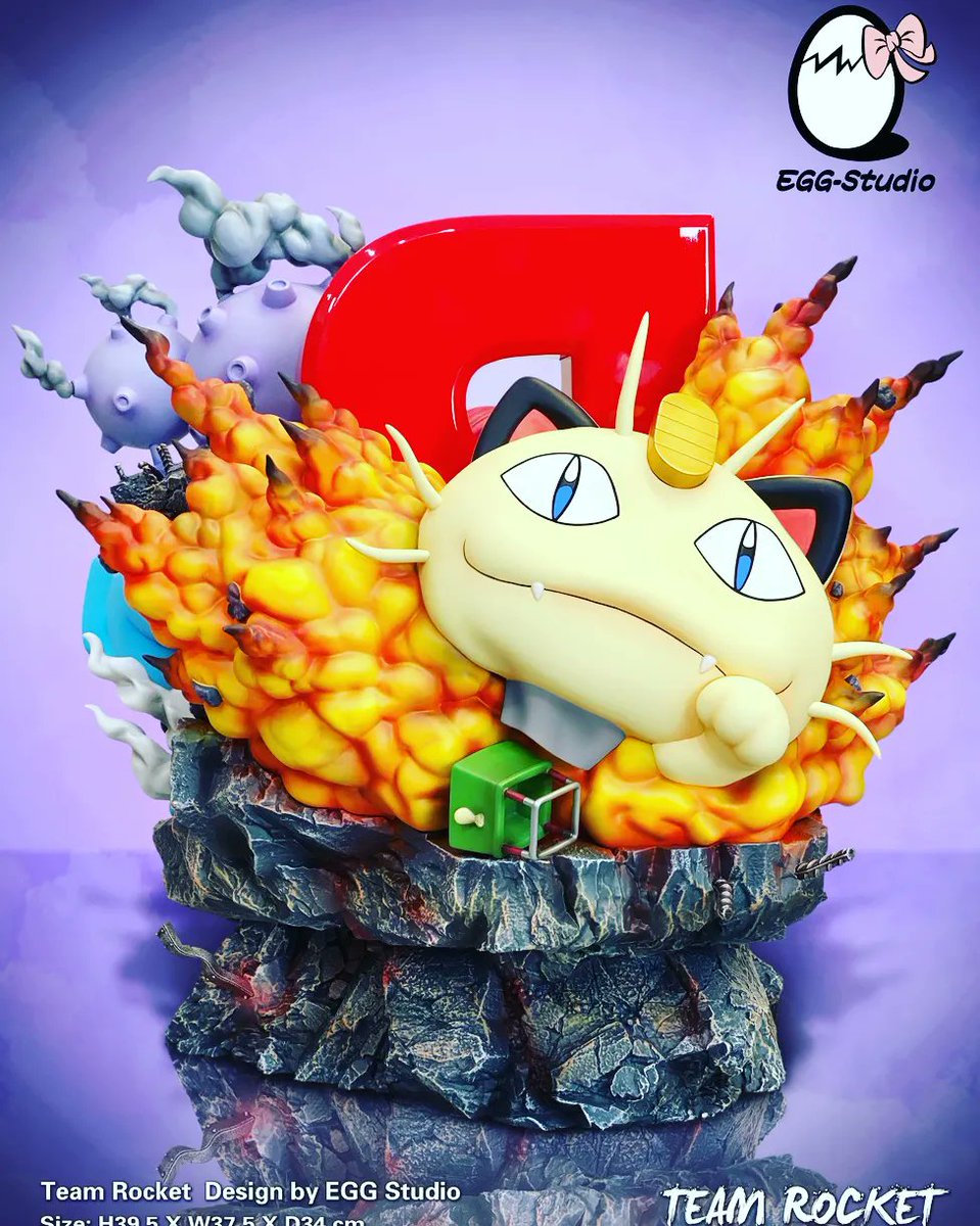 SanMigou's tweet photo. Team Rocket - Egg Studio
📏H39.5 x L37.5 x P34
🧮ES: 199
📆TBD
💸449$
🎁 Un poster Wanted 1/1 offert
#eggstudio #pokemoncollectors #pokemongo #pokemon #pokemon #pokemoncards https://t.co/21SHqQBwLn