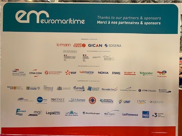 📌@Euromaritime22 : du 28 au 30 juin à #Marseille - Parc Chanot. Le salon européen dédié aux #industries de la #mer et de la croissance bleue.
292 exposants et les acteurs incontournables de la filière du #maritime sont présents. #emploi #entreprises