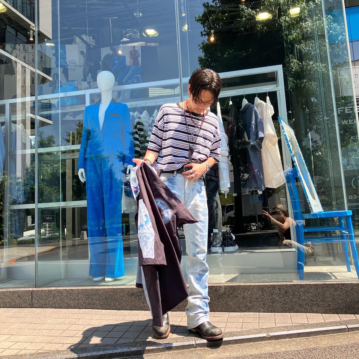 kyuuu_HCTP's tweet photo. MUZE SS STYLING PHOTO

× Valentin Dommanget × MUZE TURQUOISE LABEL - GRAPHIC OPENCOLLAR SHIRTS

BORDER POCKET S/S TEE

@MUZETOKYO @MUZE_GALLERY https://t.co/X9i2CIRVPY