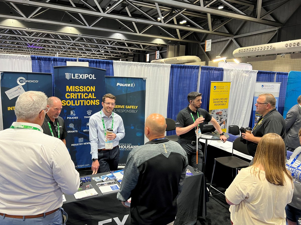 Lexipol is excited to be in Kansas City for the @NationalSheriff #Sheriffs2022 conference! Come say hi at booth #1532!