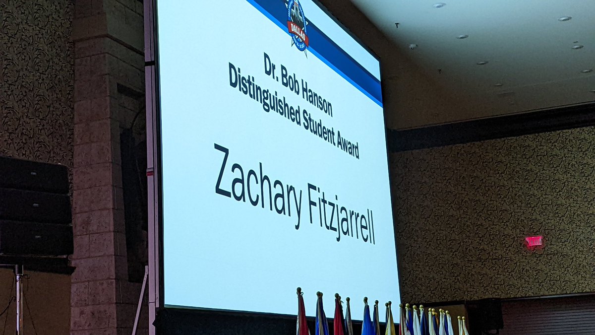 _CTTSA's tweet image. Huge congratulations to our very own Zach Fitzjarrell for receiving the Distinguished Student Award from national TSA. So proud of his hard work and dedication to TSA. @CTHSConnect @ColoradoTSA  @NationalTSA
