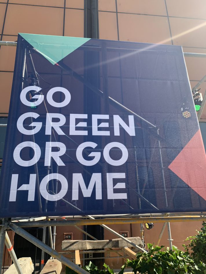 grohe's tweet photo. How does the Green Building Site of the future look like? We designed the vision for a sustainable home with our Cradle to Cradle Certified® products at the BIGG Change Conference as part of the @greentech_fest. Circular value creation in the sanitary industry is possible! https://t.co/6pyabVEqSr