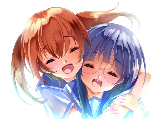 毎年描いてる笑顔連鎖で女の子同士ばかりなのも百合スキーが根本にあるからかも。最近は昔ほど百合百合百合百合!…って思わなくなりましたけどね

おしまい。 