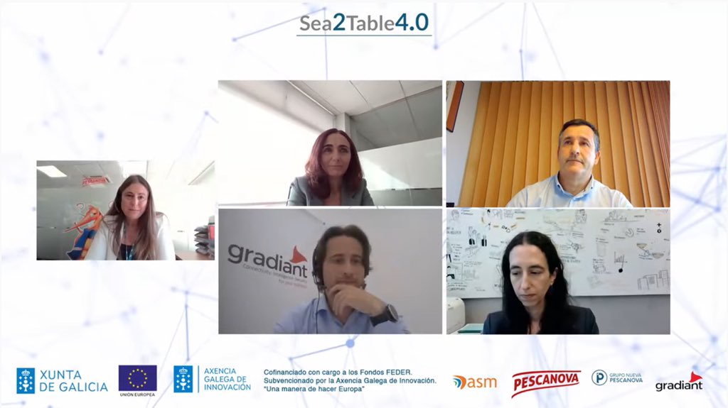 PescanovaCorp's tweet photo. 🙌 Hoy presentamos los avances de #Sea2Table, el proyecto de I+D+i para desarrollar la Fábrica Pescanova 4.0 en el que trabajamos con @asm_soft y @Gradiant 
👉 https://t.co/i7278cZy0R https://t.co/KQTsboec08