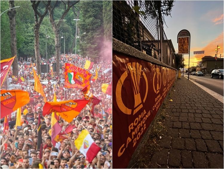 ilRomanistaEN's tweet photo. 🌍 “Il Romanista in the world”

4️⃣ Episode four is out now!

We focus on next season, jump to the US with @RomaClubPhila and then discover a very “Romanista” trend. We also remember Giuliano Taccola on his birthday and much more

Subscribe for free ➡️ https://t.co/mhz4oCzCyn https://t.co/1nRjX5i4YW
