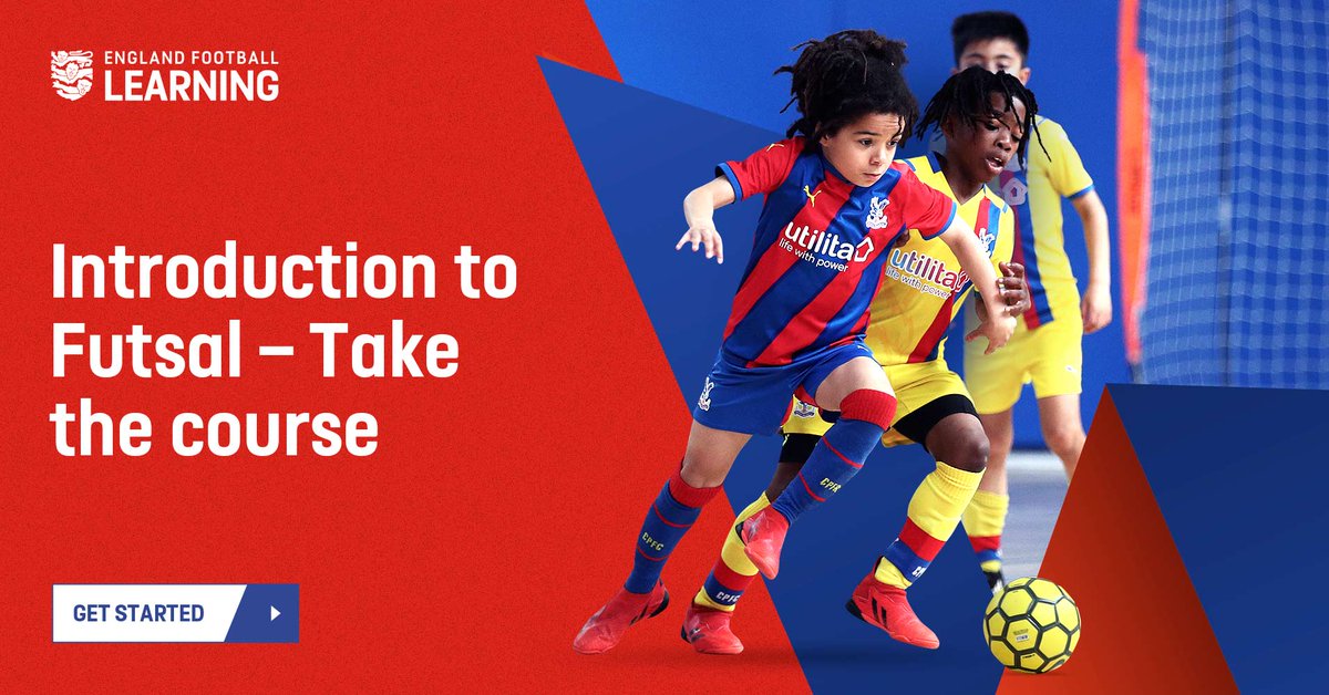 Our Introduction to Futsal course is now available ⚽

This online module is free to complete and designed to give you an overview of the game.

You will need to complete this online learning to enrol on the new National Futsal Course.

Get started 👇
bit.ly/3ObAF2Y