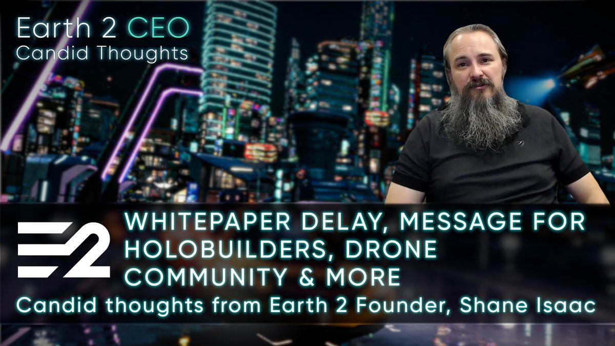 Crypto has bounced a little but from what I am told there could be more bumpy roads. I was advised months ago this was coming &amp; I'm glad I listened. Our Whitepaper needs to be released in close proximity to the Essence Token to be effective. More here:  youtu.be/X-DBSl0C3ao