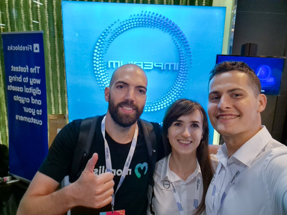 Glad to meet @MoralisAcademy at the #EBC22. From your videos everyone has the oportunity to learn so much.

Keep up the good work, @MoralisWeb3!

#TheCryptoIndex #ImperiumLex #Moralis