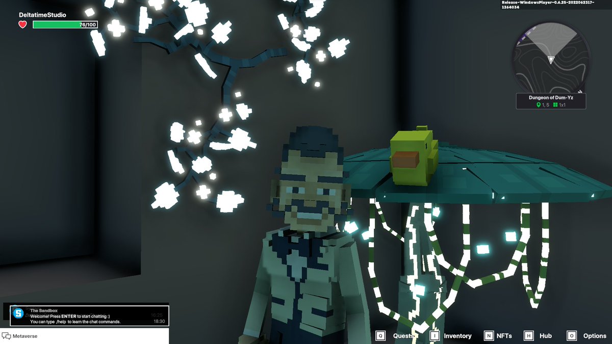 DeltatimeStudio's tweet photo. @TheSandboxGame I just participated in the #TheSandbox weekly contest for a chance to win 200 mSAND! I found one of the hidden ducks, check out my screenshot below!
👇 https://t.co/1h4GKprGg3