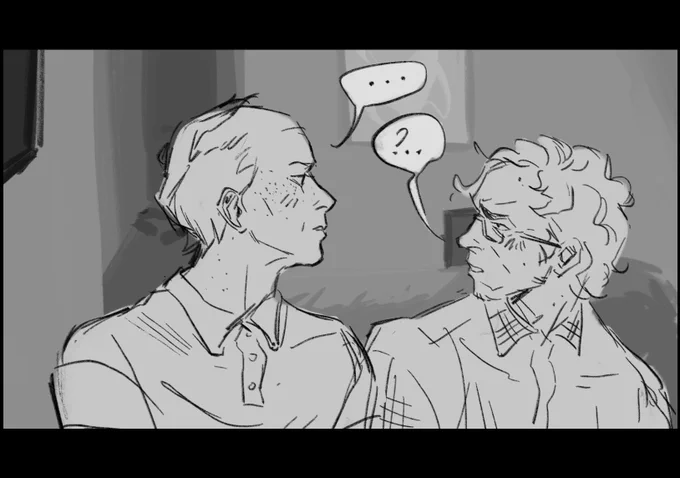 this is his best friend btw (might need design revisions) theyre so terrible i cant stand them im mashing them together like ken dolls. 