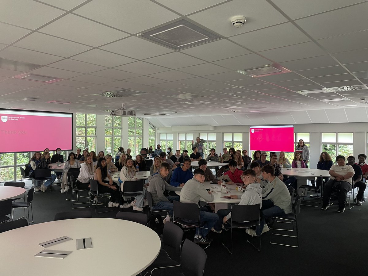 Year 12 had a great day <a href="/TrentUni/">Nottingham Trent University</a> today learning about university life and making a start on personal statements. This is part of the many activities that we have going on as part of FUTURES WEEK #aimhigh