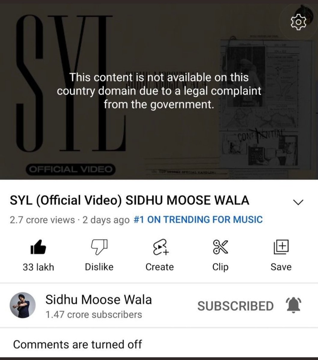 Simrankaur0408's tweet photo. #JusticeForSidhuMooseWala
#SecuritySnatchedFromMoosewala
ਐਥੋਂ  ਕੌਣ ਕੱਢੂਗਾ ਦੱਸੋ,ਹਜੇ ਤਾਂ 2 ਦਿਨ ਹੀ ਚੱਲਿਆ ਸੀ SYL ਗਾਣਾ ਸੋਡੀ ਚੀਕ ਵੀ ਨਿੱਕਲਗੀ ਐਨੀ ਜਲਦੀ,ਉਹ ਇਕੱਲਾ ਗੀਤ ਨਹੀਂ ਮਿੱਤਰੋ ਉਹ ਆਪਣਾ ਮਹਾਰਾਜਾ ਰਣਜੀਤ ਸਿੰਘ ਦੇ ਟਾਈਮ ਦਾ ਇਤਿਹਾਸ ਬਿਆਨ ਕਰਦਾ,ਸਰਕਾਰ ਨੇ ਜੋ ਕਰਤੂਤਾਂ ਕੀਤੀਆਂ ਉਹ ਦੱਸਦਾ, https://t.co/uXdsLcTQEh
