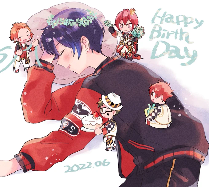 でゅくんお誕生日お祝い絵だったもの🎂 