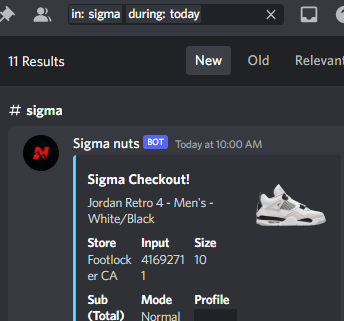 Ryan (@snkrsca) on Twitter photo Great way to start the day ☀️
s/o the goats <a href="/sigmabots/">sigma x SecretCLI</a> <a href="/ViteBots/">Vite</a>
CG: <a href="/TheNorthCop/">TheNorthCop</a> <a href="/cookalerts/">Alerts</a>
Buddies: <a href="/Soapierpompano/">SOAP</a> <a href="/TrickyCa/">Tricky CA</a> <a href="/DOINGITXL/">DOINGITLARGE</a> <a href="/biggeroofs/">bigoof</a>
Proxies: <a href="/northproxies/">North Proxies</a> Great way to start the day ☀️
s/o the goats <a href="/sigmabots/">sigma x SecretCLI</a> <a href="/ViteBots/">Vite</a>
CG: <a href="/TheNorthCop/">TheNorthCop</a> <a href="/cookalerts/">Alerts</a>
Buddies: <a href="/Soapierpompano/">SOAP</a> <a href="/TrickyCa/">Tricky CA</a> <a href="/DOINGITXL/">DOINGITLARGE</a> <a href="/biggeroofs/">bigoof</a>
Proxies: <a href="/northproxies/">North Proxies</a>