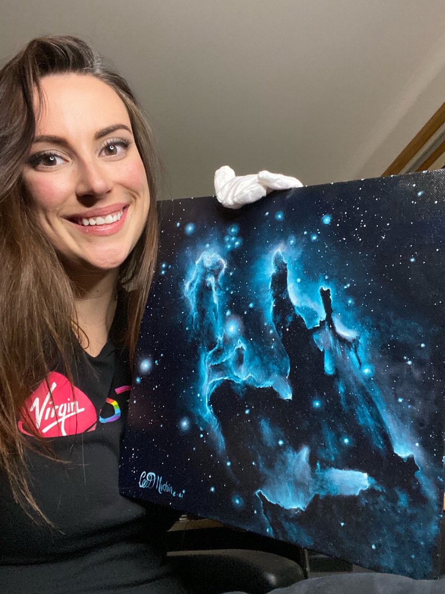 Cathrinmachin's tweet photo. Who knows the name of this nebula? :) https://t.co/nz8zCnq4F9