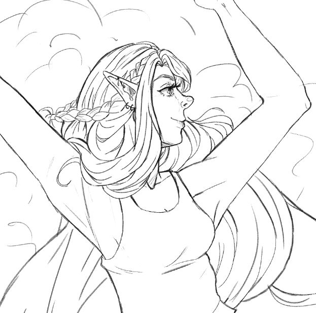 i am drawing i promise??