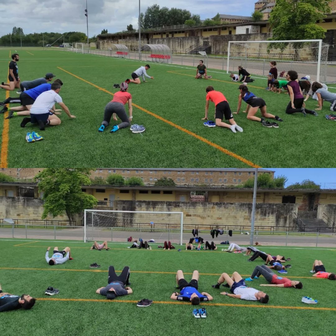 consergijon's tweet photo. Taller impartido por @marcuspeon ayer.

¡Esta tarde repetimos!

Marcos nos recomendará ejercicios de #movilidad, #tonificación y #equilibrio para poder #correr con mayor salubridad. 

Os esperamos a las 18:00 en la Pista de Atletismo de La @LaboralCdlC (10' antes para el dorsal). https://t.co/Bv7P9EVxdC