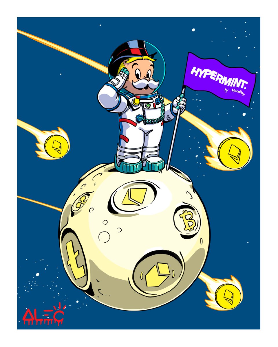 ragstorichienft's tweet photo. #RagstoRichie is partnering with @moonpay 's innovative @hypermint technology, for a secure, seamless minting experience. 💰

This will guarantee a safe &amp; secure minting process and even enable credit card payments through their Moonpay platform! 💳🌔 https://t.co/oKEbZv1KHs