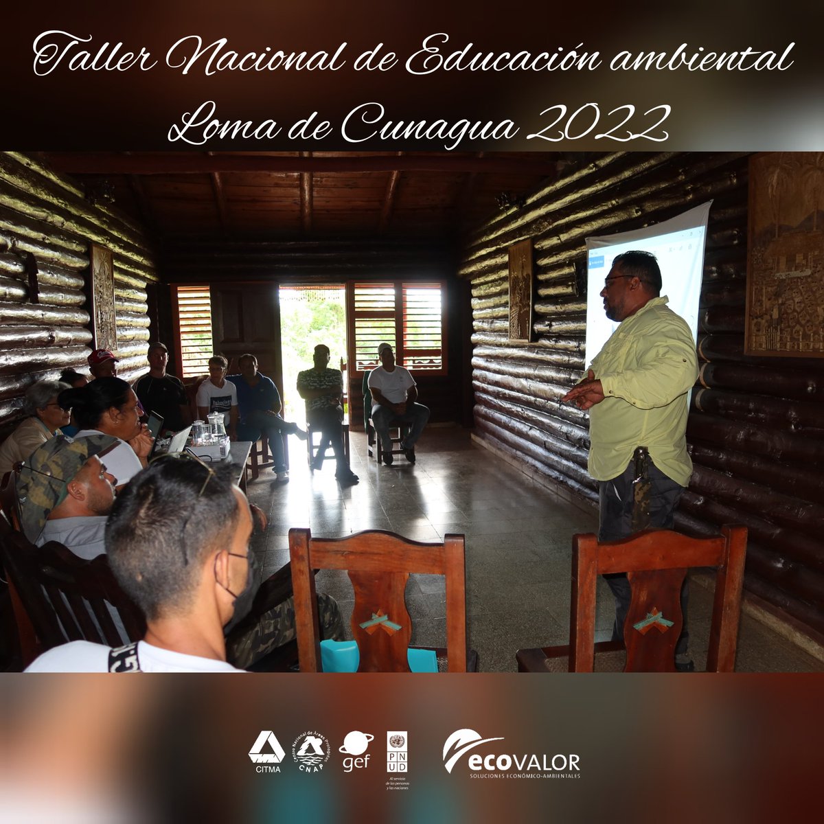 FlorayFaunaMtz's tweet photo. Somos un taller inclusivo.  Con la participación de autoridades territoriales y nacionales de distintos organismos implicados como el CITMA y el auspicio del proyecto Ecovalor
#Ecovalor #citma #cnap #gef #PNUD #ffaunaCuba
@AvilaAylema @DirAdjFFMtz @ECOVALOR4 https://t.co/KBrVdnO1X8