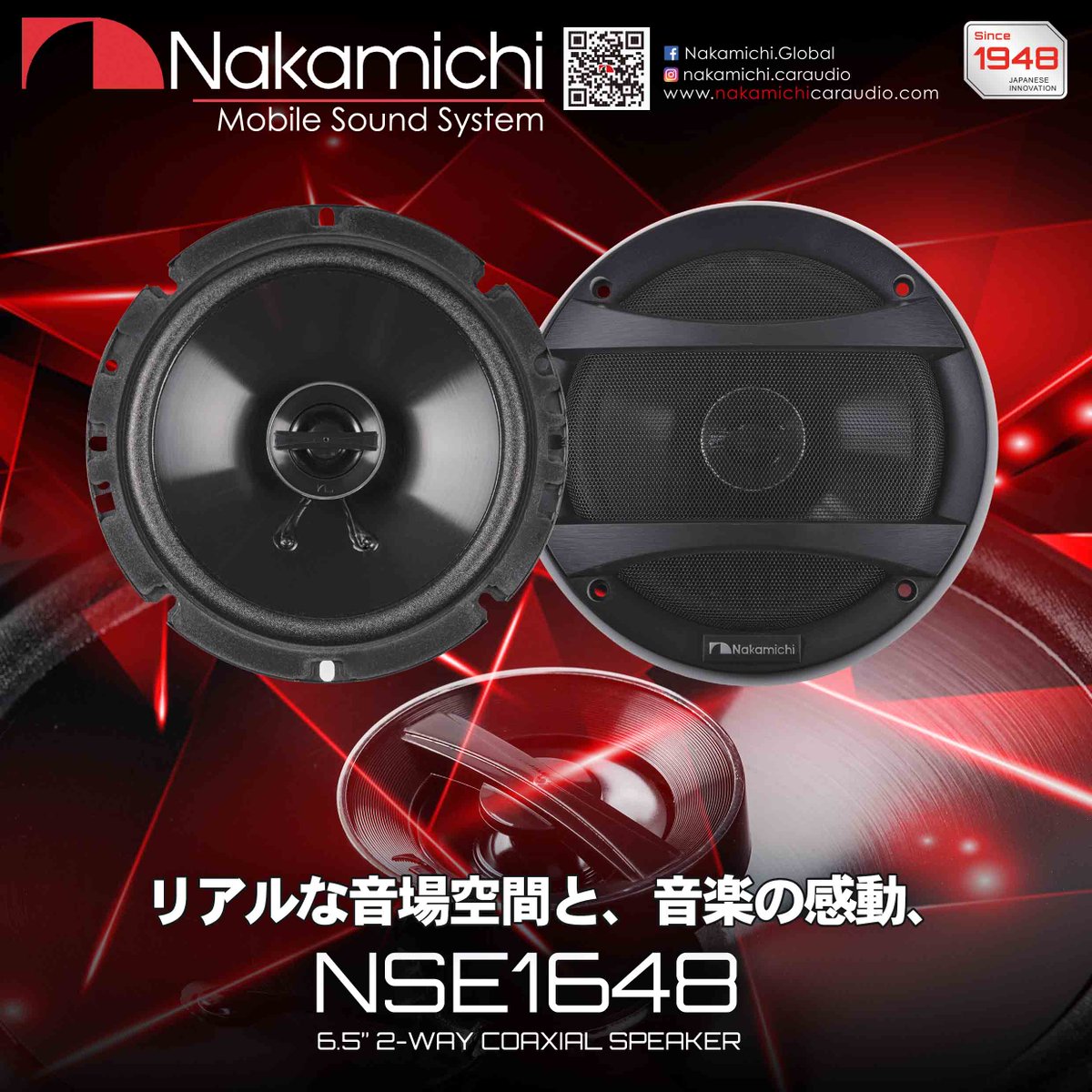 NAKAMICHI NSE1648 6.5