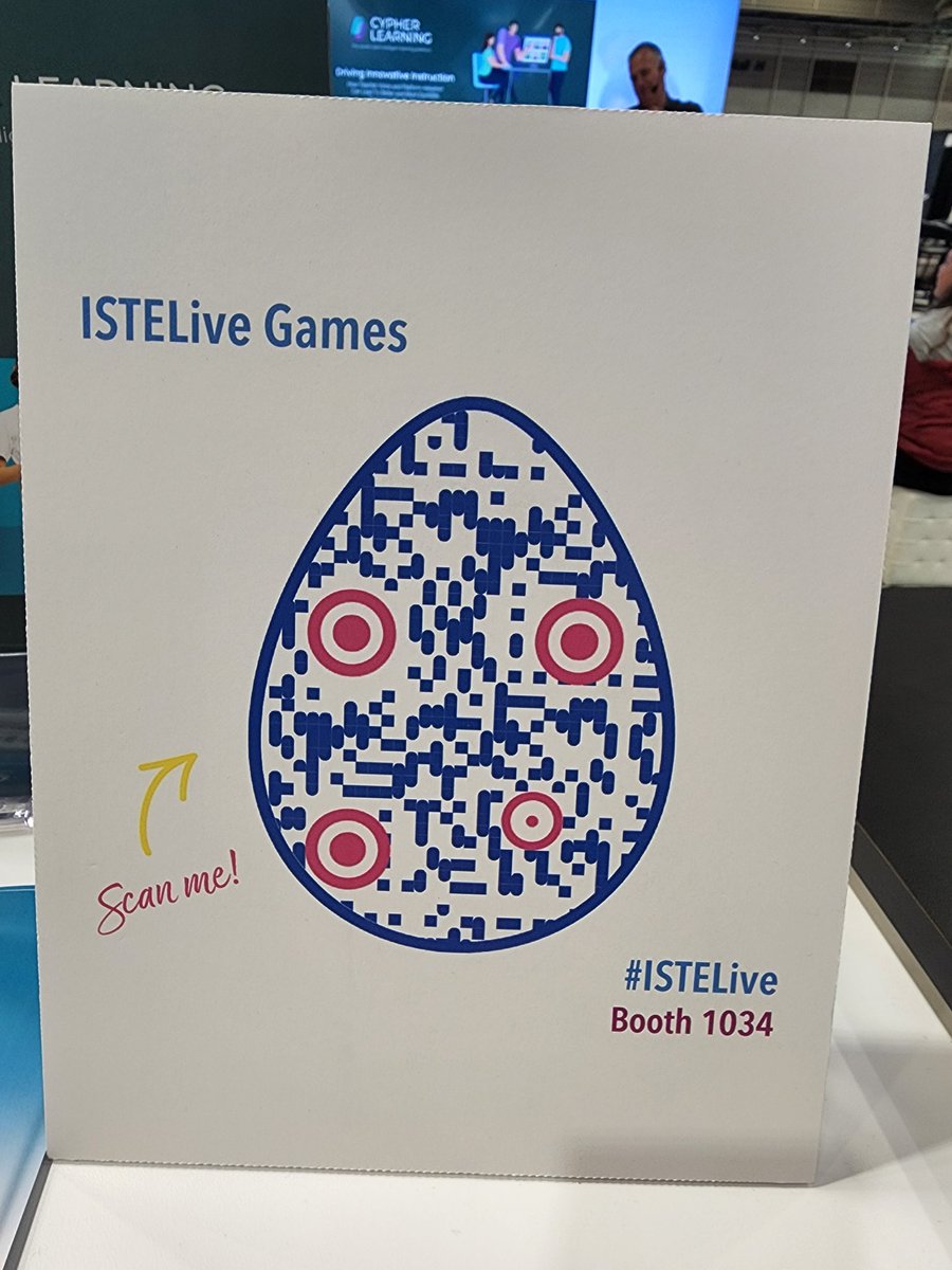 Darling_Math's tweet image. Easter Eggs @iste ! #ISTELiveContest #ISTELive