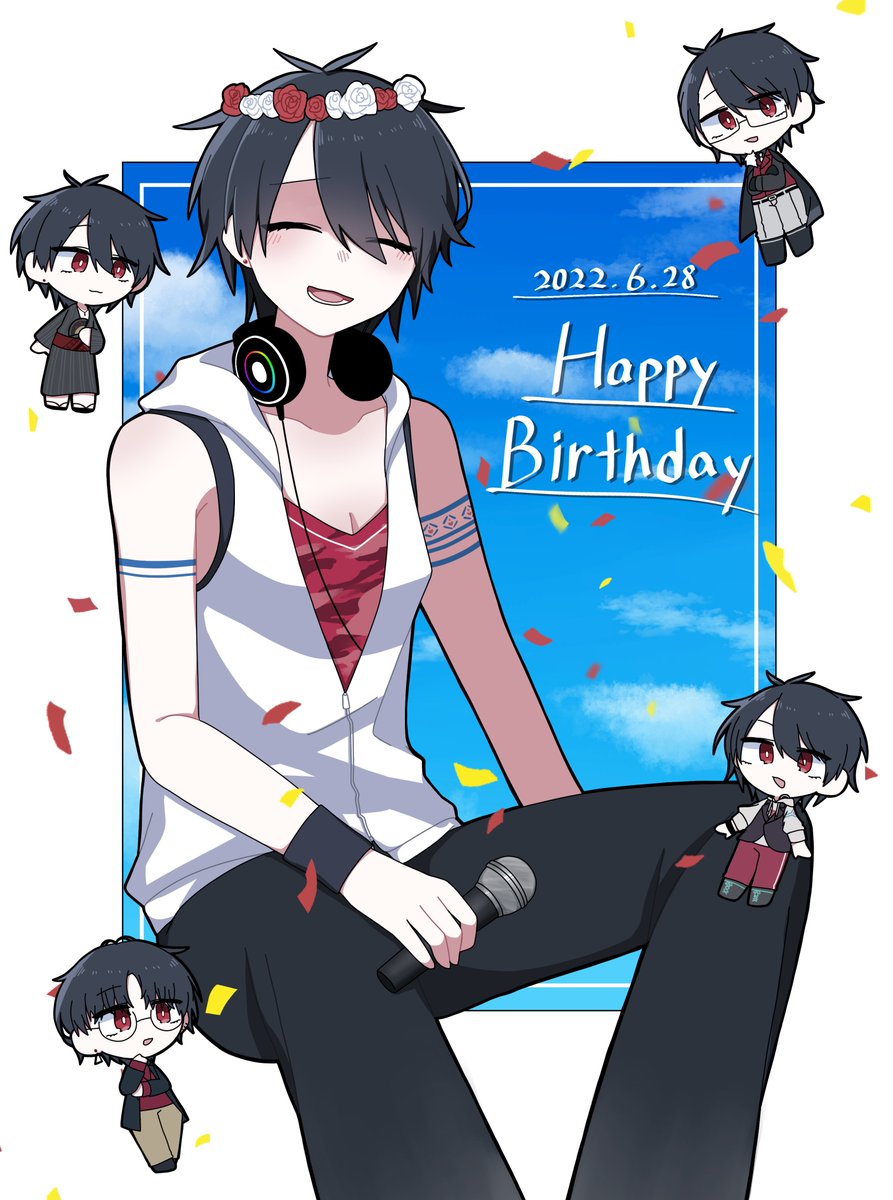 yktr_402's tweet photo. #夢追翔さんじゅっさい 
#絵かける 
お誕生日おめでとう！🎉🎉🎉 https://t.co/OvatP8RDsY